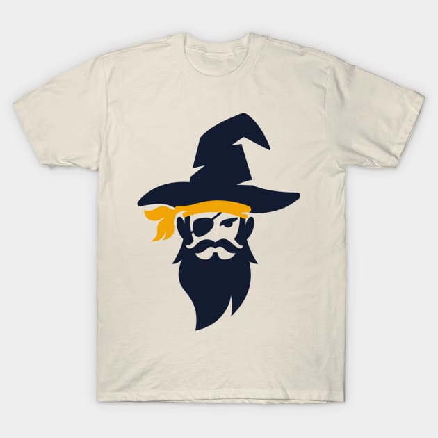 Wizard Pirate T-Shirt by RobCDesign